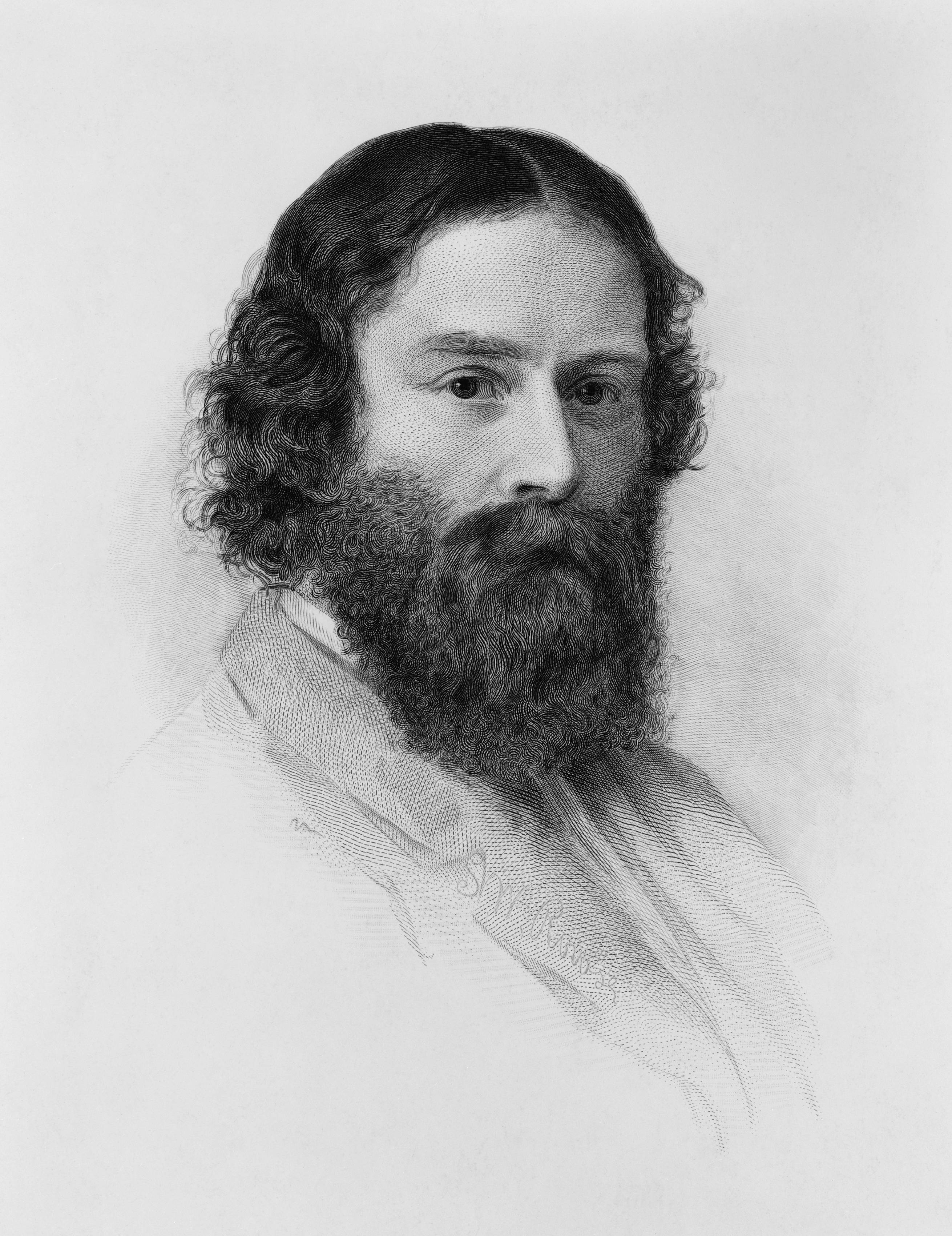 John Angel James Wilcox, (1894 engraving of an 1855 image)